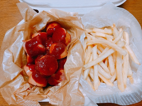 ドイツ カリーブルスト フランクフルト