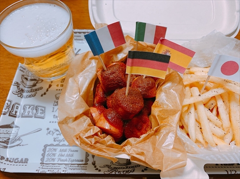 ドイツ カリーブルスト フランクフルト