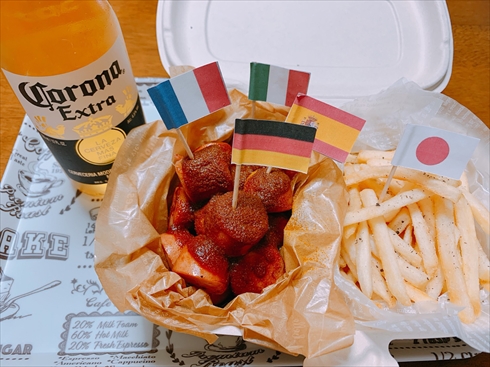 ドイツ カリーブルスト フランクフルト