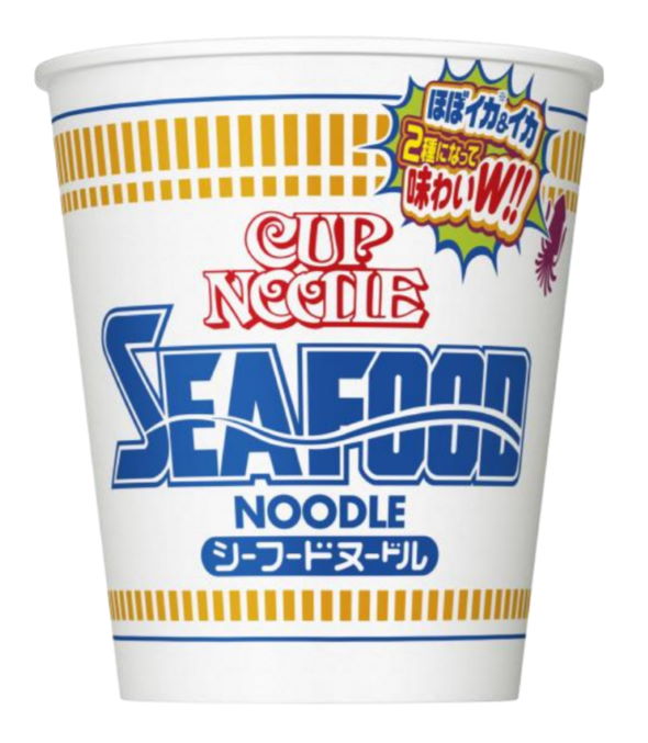 日清 カップヌードルシーフード ほぼイカ リニューアル 謎肉