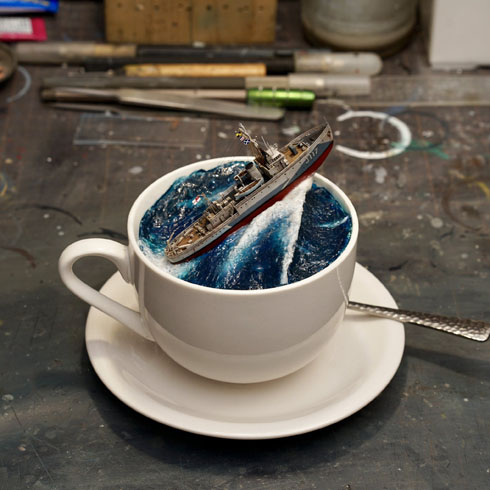 コーヒーカップ軍艦
