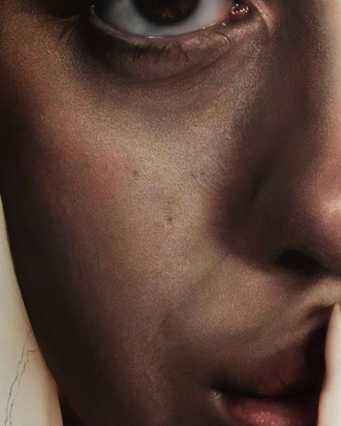 スーパーリアリズムな人物画