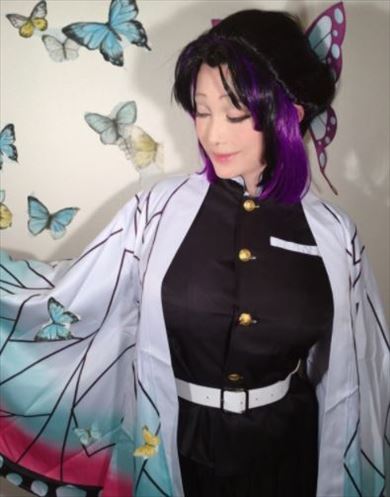 叶姉妹 叶美香 叶恭子 鬼滅の刃 コスプレ 無限列車編 劇場版