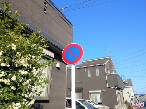 こちらの標識は「駐車禁止」