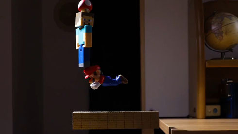 マリオ対スティーブ