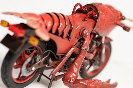 ザリガニ バイク 模型 プラモデル Z400