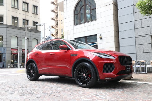 赤緑合戦 ジャガー　E-PACE