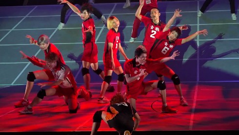 烏野 音駒 バレーボール ハイキュー 演劇 日向翔陽 影山飛雄 月島蛍 山口忠 田中龍之介 西谷夕 弧爪研磨 黒尾鉄朗
