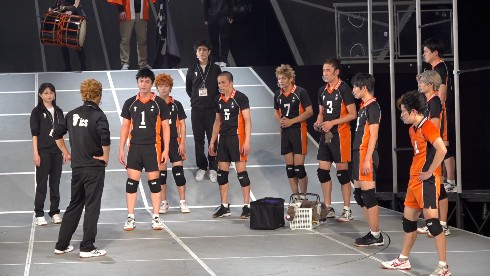 烏野 音駒 バレーボール ハイキュー 演劇 日向翔陽 影山飛雄 月島蛍 山口忠 田中龍之介 西谷夕 弧爪研磨 黒尾鉄朗