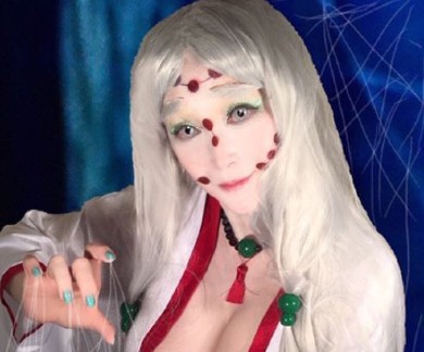 叶姉妹 鬼滅の刃 コスプレ 那田蜘蛛山 累の母蜘蛛