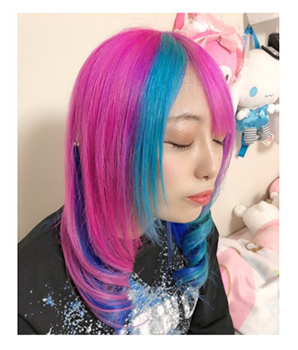 内海和子 おニャン子クラブ ゆりあんぬ ヘアカラー