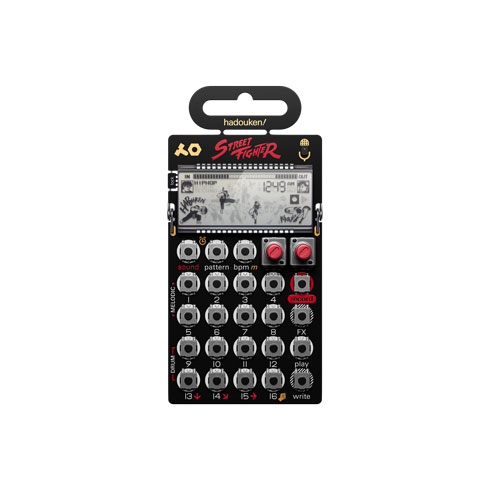 CAPCOM ストリートファイターII ロックマン コラボ 楽器 サンプラー シンセサイザー