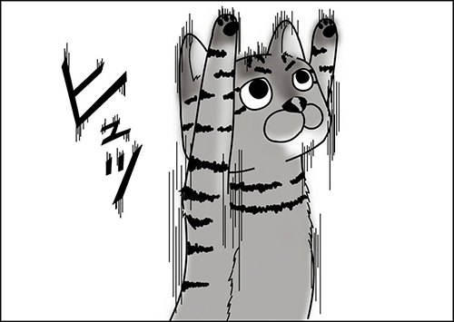 肩乗り猫やる気編1