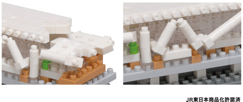 ナノブロック 高輪ゲートウェイ駅