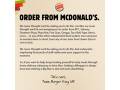 英バーガーキング、「マックで注文して」と宿敵を応援するメッセージを発信　「こんなことを言う日が来るとは」