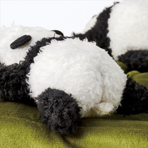 パンダのボックスティッシュカバー