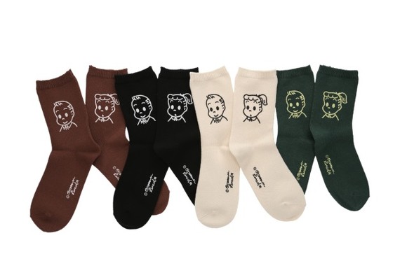 オサムグッズ×靴下屋