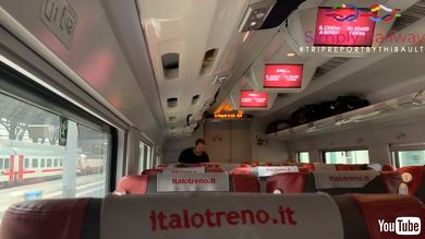 鉄道 海外 YouTube イタリア イタロ 高速列車