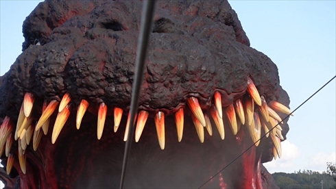 ゴジラ 淡路島 ニジゲンノモリ