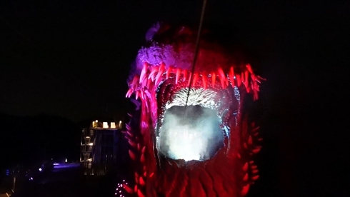 ゴジラ 淡路島 ニジゲンノモリ