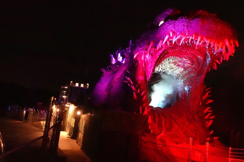 ゴジラ 淡路島 ニジゲンノモリ