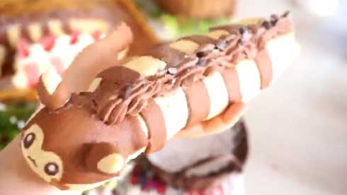 オオタチ パン ポケモン 手作り スイーツ かわいい ファンアート