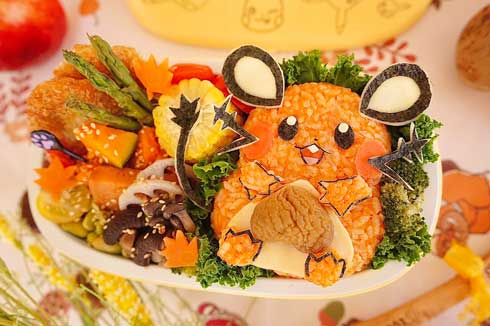 オオタチ パン ポケモン 手作り スイーツ かわいい ファンアート