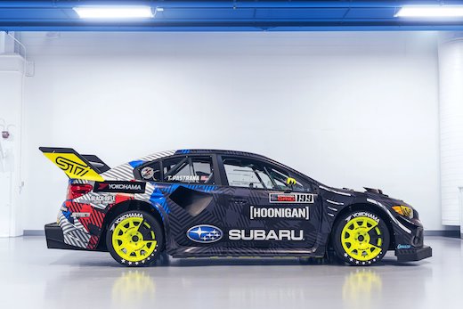 ジムカーナ トラビス・パストラナ ケン・ブロック スバル WRX STI