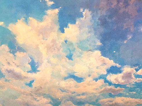 雪の美術館野外音楽堂の天井「北の空」の写真3