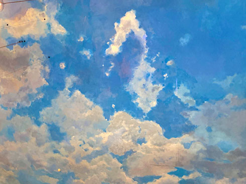 雪の美術館野外音楽堂の天井「北の空」の写真4