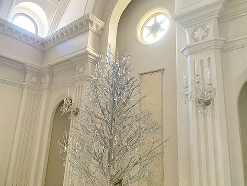 雪の美術館・樹氷の置物