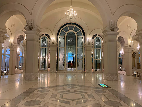 雪の美術館・内装