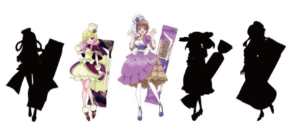 ブルボン 擬人化 バームロール ルマンド