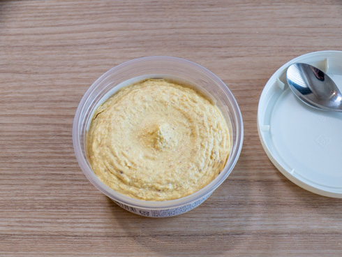 ぬって焼いたらカレーパン　中身