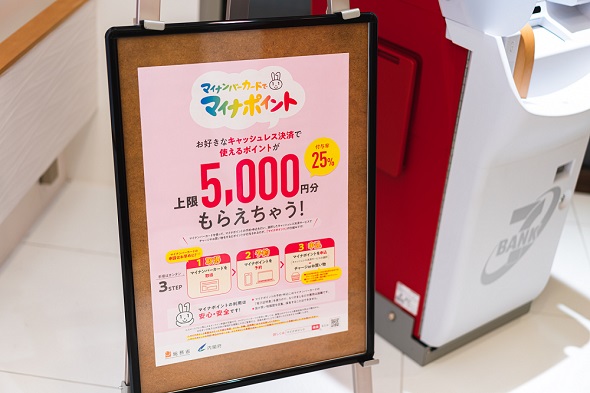 セブン銀行マイナポイント