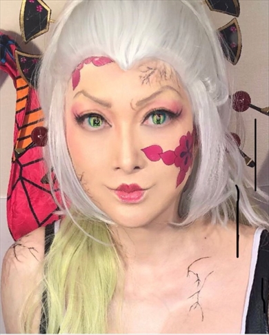 叶姉妹 美香 恭子 鬼滅の刃 コスプレ 堕姫 ブログ