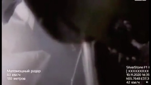 ロシア 事故 崩落 ドラレコ