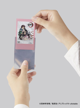 「鬼滅の刃」の限定コラボチェキ