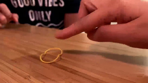 輪ゴムゲーム先手5巡目