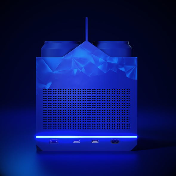 アンハイザー・ブッシュ バドライト ゲーム機 BL6 鉄拳6 ソウルキャリバー6