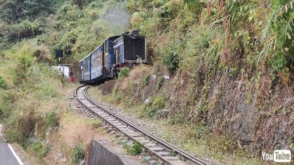 鉄道 海外 YouTube インド ダージリン ヒマラヤン 蒸気機関車