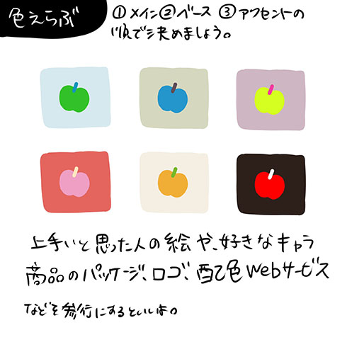 色の選び方