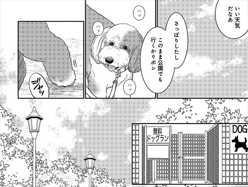 おじさんと老犬の話