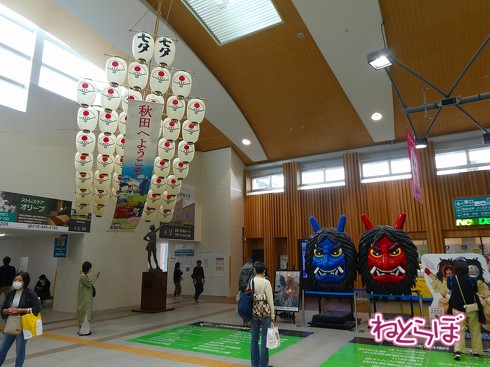 渋谷駅前 青ガエル 大館 秋田犬 鶏めし