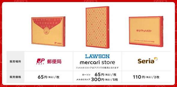 メルカリゆうパケットポスト