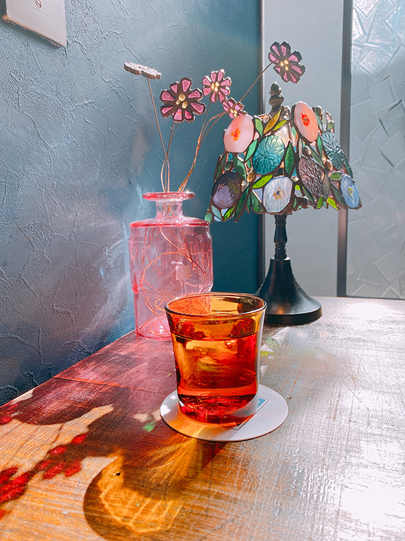 喫茶ニカイ クリームソーダ おいしい カフェ