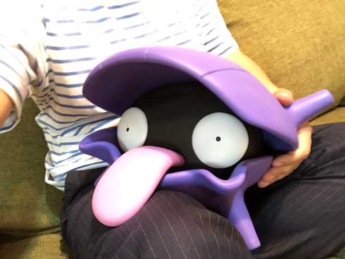 粘土 実寸大 シェルダー ポケモン 立体 造形 オーロラビーム