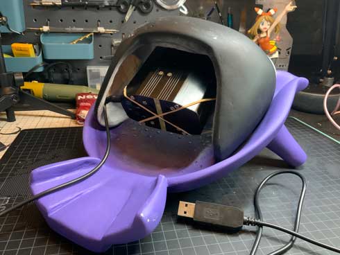 粘土 実寸大 シェルダー ポケモン 立体 造形 オーロラビーム