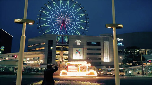 鉄道 路面電車 花電車 おはら祭 鹿児島