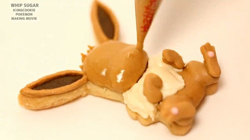 ポケモン イーブイ アイシングクッキー 立体